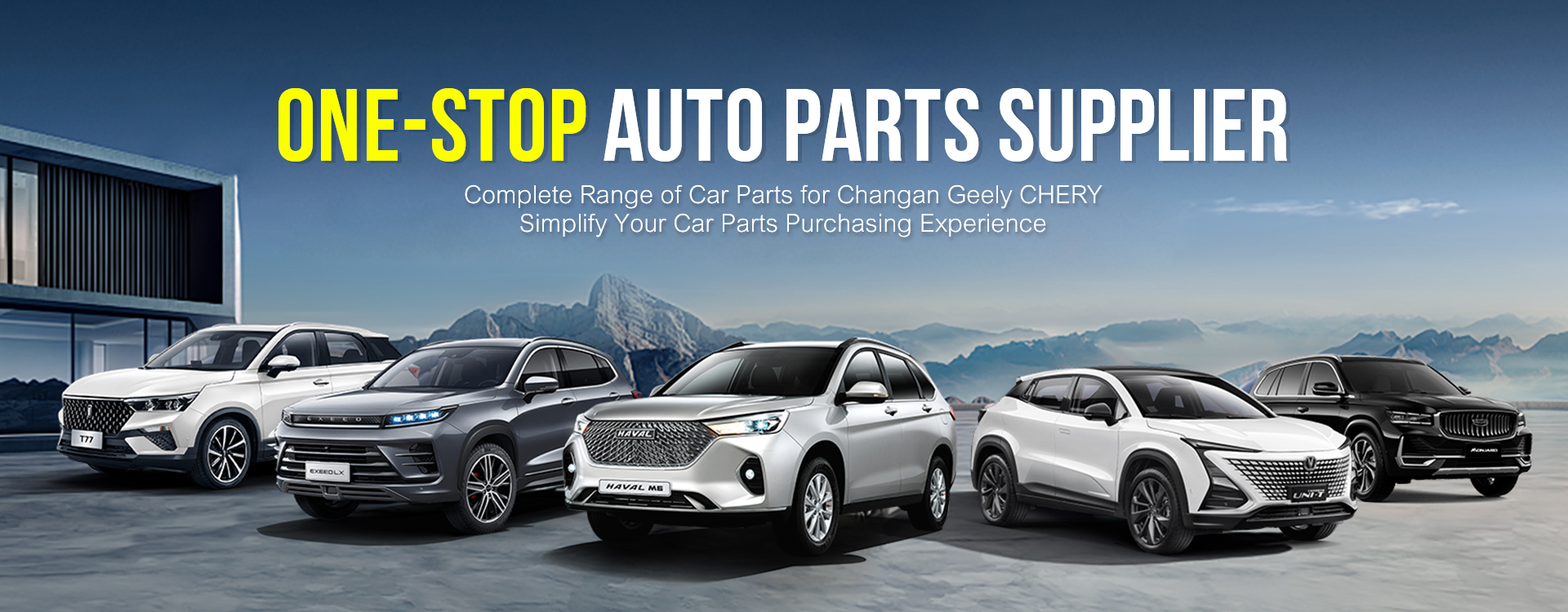 Auto Accessories Body Spare Part for Chery EXEED LX VX RX TXL 2019-2024